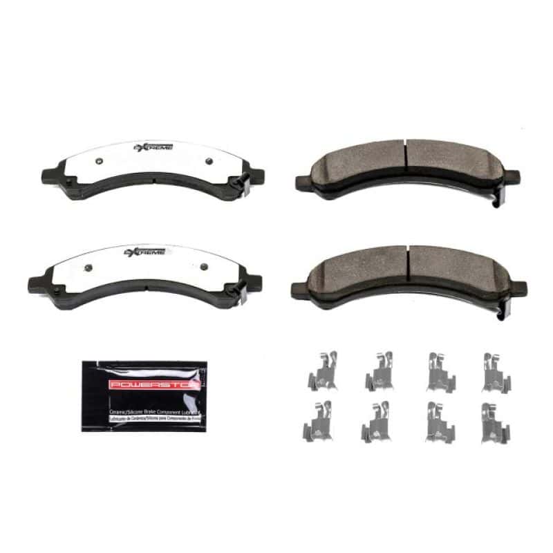 PowerStop — Power Stop 03-09 Chevrolet Express 3500 Rear Z36 Truck & Tow Brake Pads w/Hardware
Z36 Brake Pads - view 1