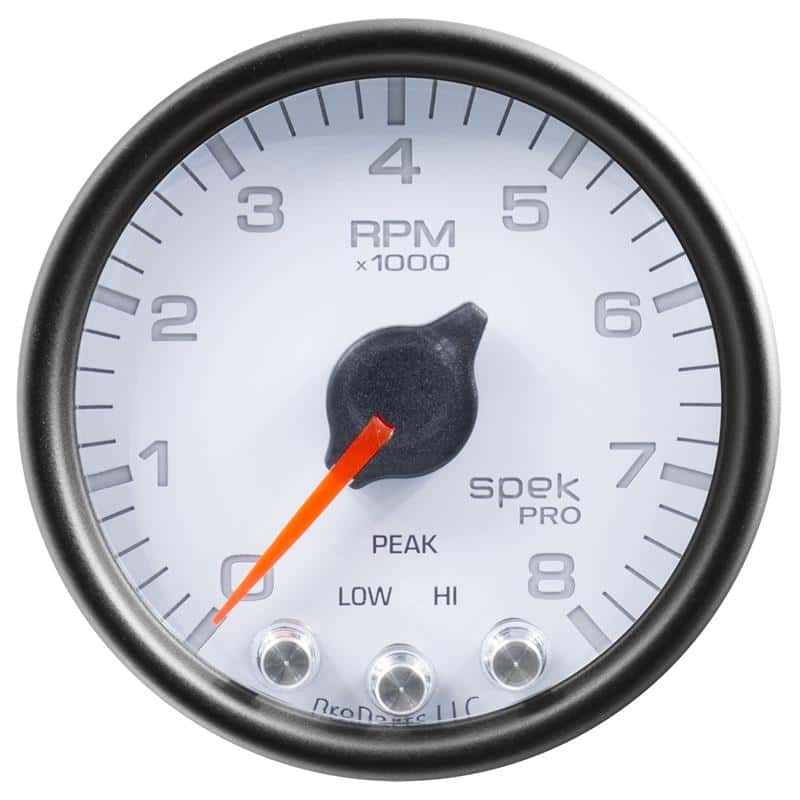AutoMeter — Autometer Spek-Pro 2 1/16in 1600PSI Stepper Motor w/ Peak & Warn White/Black Nitrous Pressure Gauge
GA 2" N2O WFB SPEK - view 4