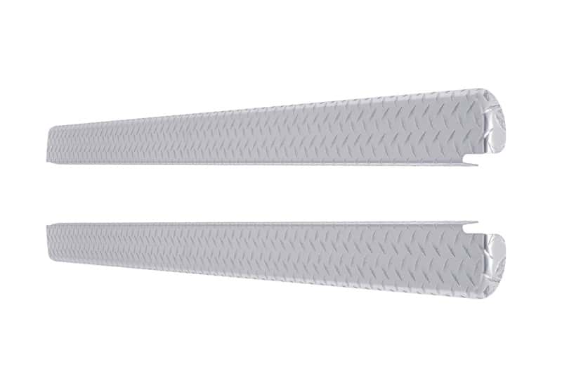 Dee Zee — Dee Zee 99-16 Ford SuperDuty Bed Cap Wrap Brite-Tread Aluminum 8Ft Bed
TrkBedSideRailProt - view 1