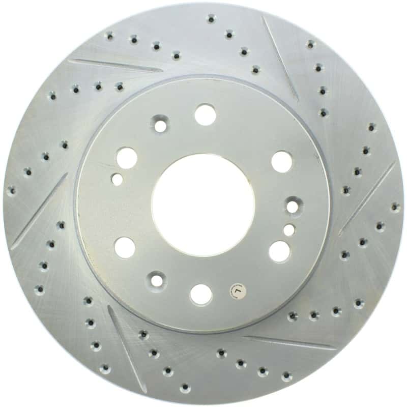 Stoptech — StopTech Select Sport 07-11 GM Silverado 1500 Slotted and Drilled Left Front Rotor
Drill/Slotted Rotor
Disc Brake Rotor - view 1