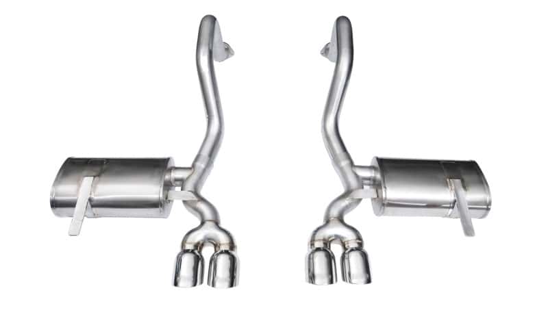 CORSA Performance — Corsa 1997-2004 Chevrolet Corvette C5 Z06 5.7L V8 Polished Xtreme Axle-Back Exhaust
Exhaust - view 1