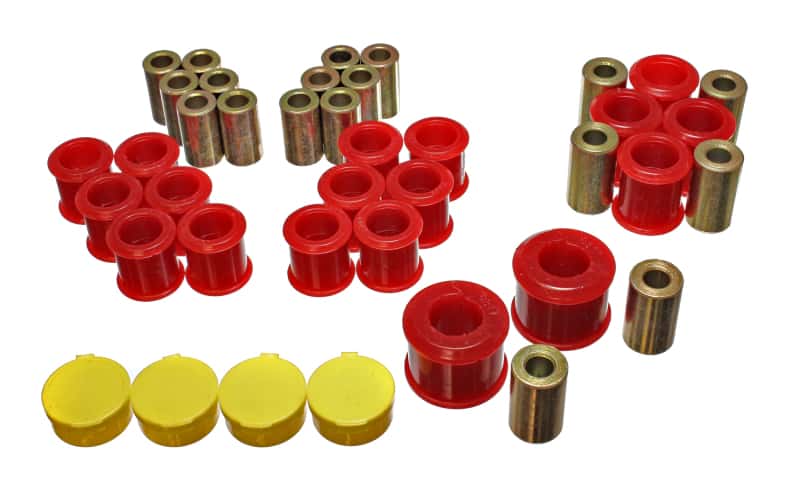 Energy Suspension — Energy Suspension 90-96 Nissan 300ZX Red Rear Control Arm Bushing Set
CntrlArmBshngKt - view 4