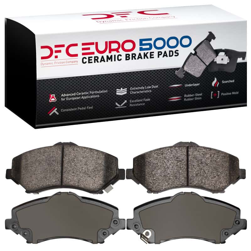 DFC — DFC 07-18 Chrysler Town & Country Front Euro 5000 Ceramic Brake Pads
DFC Brake Pad Set - view 1