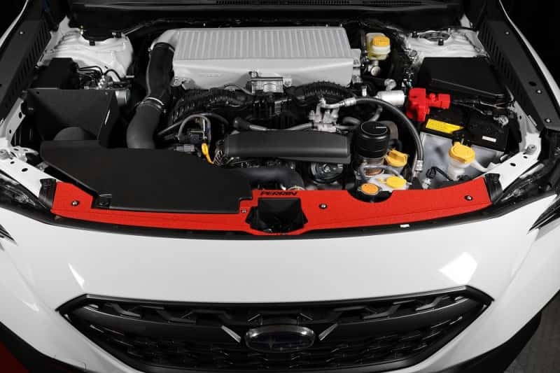 Perrin Performance — PERRIN 22-25 Subaru WRX Radiator Shroud - Red - view 5