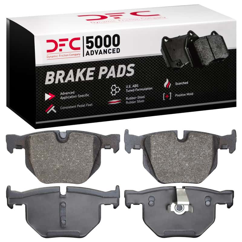 DFC — DFC 04-10 BMW 530i Rear 5000 Advanced Low Metallic Brake Pads
DFC Brake Pad Set - view 1
