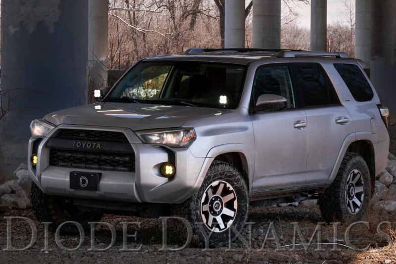 Diode Dynamics — Diode Dynamics 10-21 Toyota 4Runner SS3 LED Ditch Light Kit - Pro White Combo - view 3