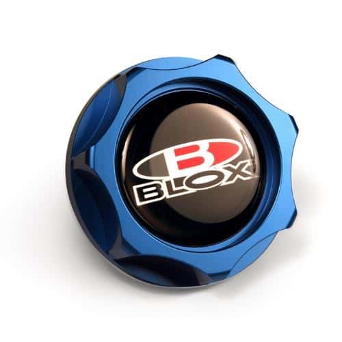 BLOX Racing — BLOX Racing Billet Honda Oil Cap - Blue - view 1