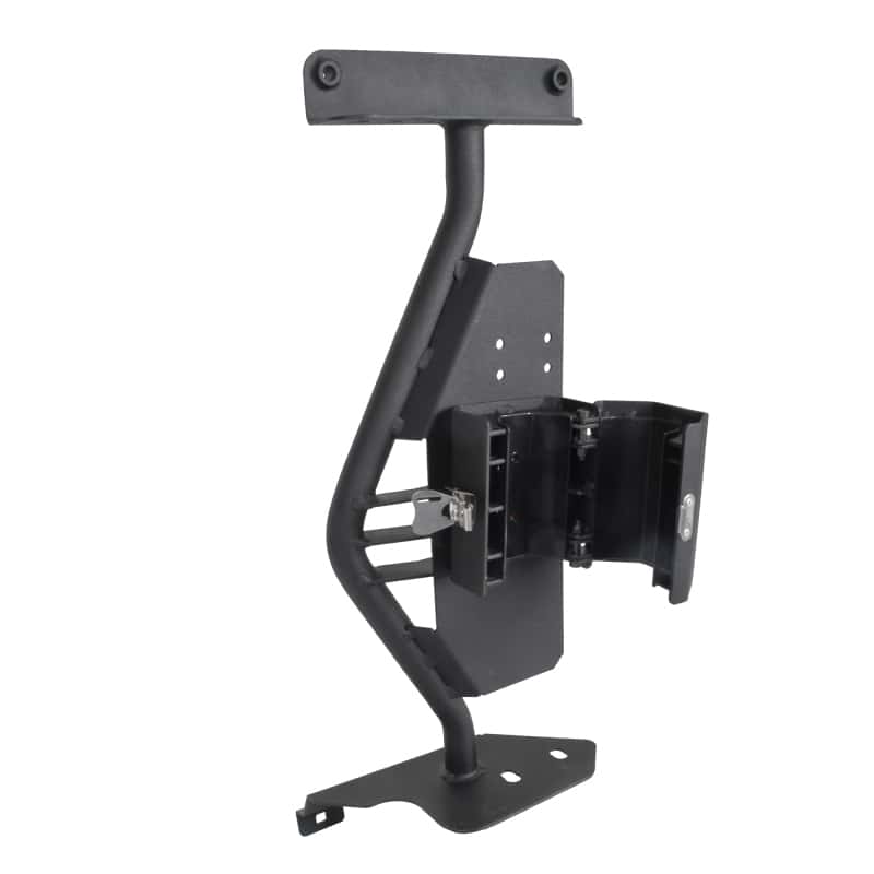 Go Rhino — Go Rhino 18-24 Jeep Wrangler JL/JLU/JT Front Fender Jack Mount for Xventure Gear EG Jack - Tex. Blk
Jack Mount-Exterior - view 7