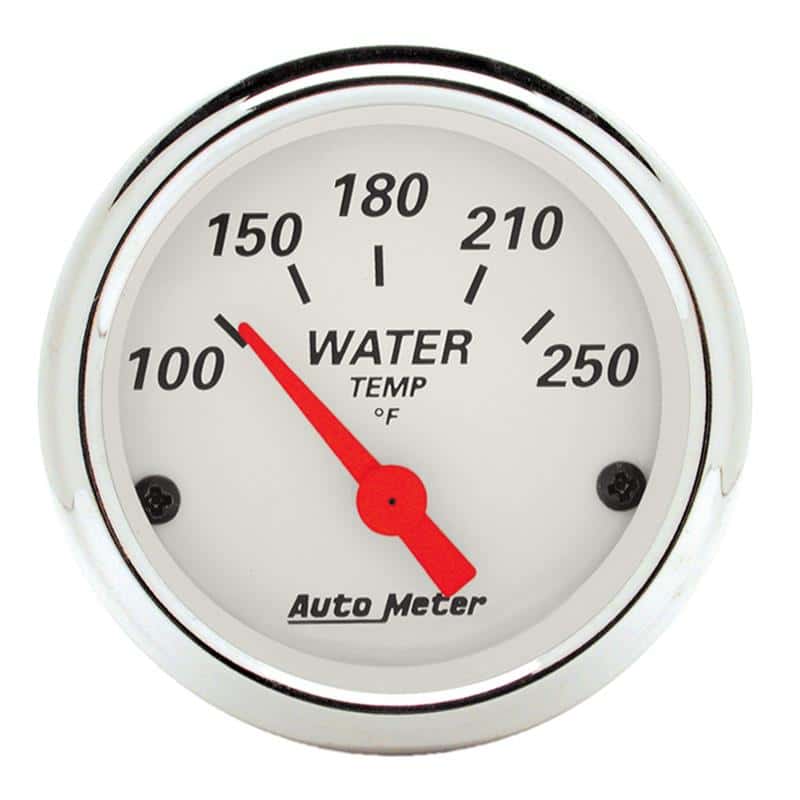 AutoMeter — Autometer Arctic White 2-1/16in 250 Degree Electric Water Temp Gauge
GA 2" WTEMP ELEC AW - view 1