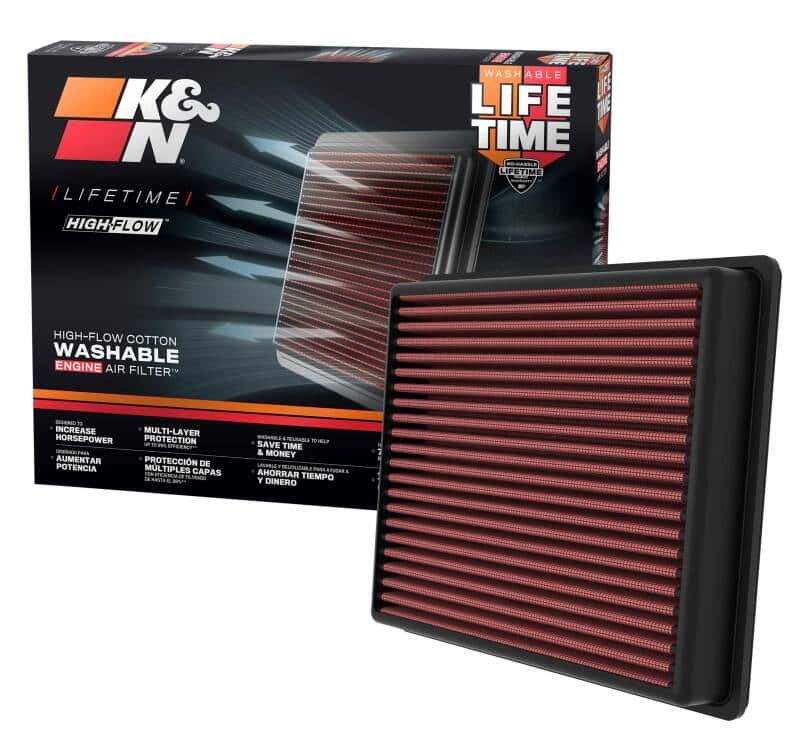 K&N Engineering — K&N 2022 Toyota Tundra V6-3.5L F/I Turbo Replacement Air Filter
Air Filter - view 4