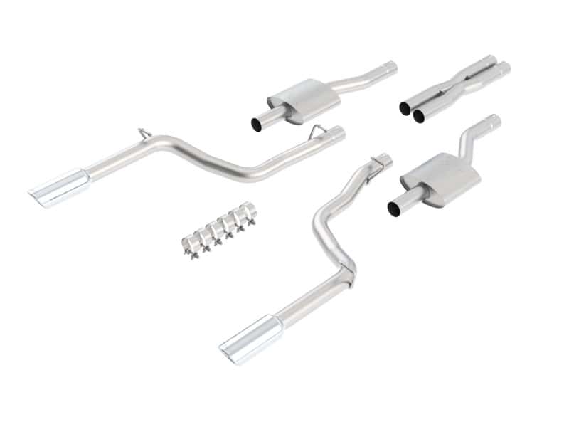 Borla — Borla 06-10 Dodge Charger SRT8 / 05-10 Chrysler 300 C SRT8 Aggressive ATAK Catback Exhaust
Cat-Back System
ExhstSysKt - view 1