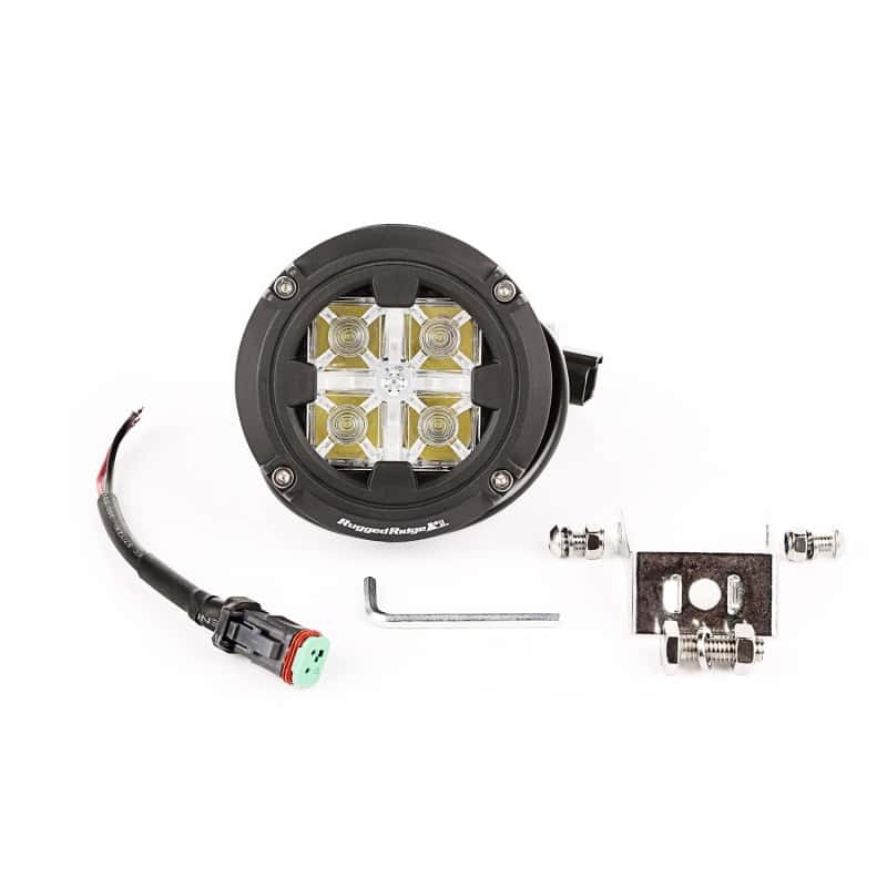 Rugged Ridge — Rugged Ridge Round LED Light 3.5in Combo High/Low Beam
Offroad/Racing Lamp
OFFROAD_LIGHTING - view 4
