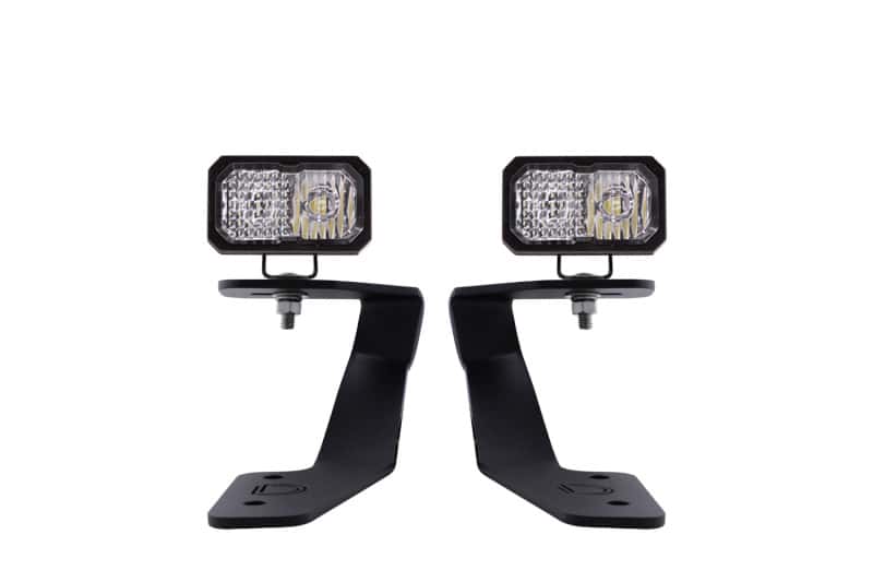 Diode Dynamics — Diode Dynamics 18-21 Subaru Crosstrek Stage Series 2in LED Ditch Light Kit Sport - White Combo - view 1