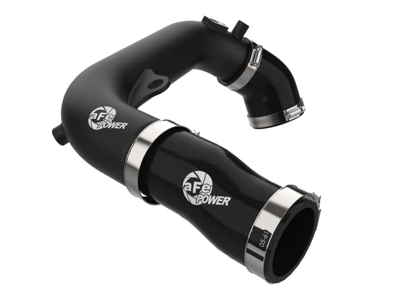 aFe — aFe 2024+ Jeep Wrangler JL L4-2.0L (t) BladeRunner 2-1/2in Aluminum Hot Charge Pipe - Black
Hot Charge Pipe - view 1