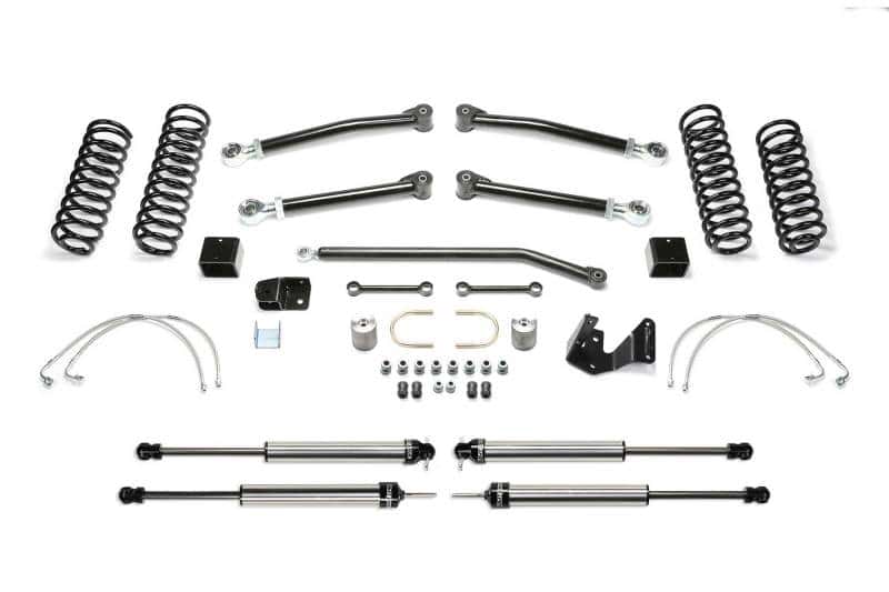 Fabtech — Fabtech 07-18 Jeep JK 2-Door 3in Trail Ii w/Dlss Shks
3" TRAIL II W/ DLSS
LftKt-Suspw/Shock - view 1