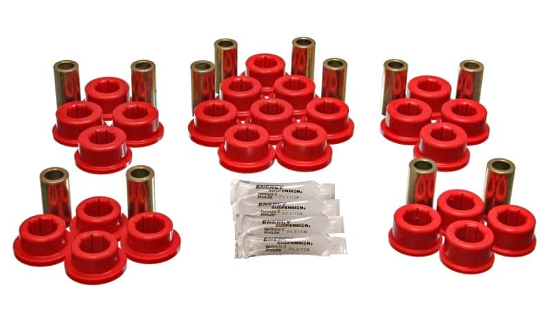 Energy Suspension — Energy Suspension 87-92 Toyota Supra Red Rear Control Arm Bushing Set
CntrlArmBshngKt - view 2