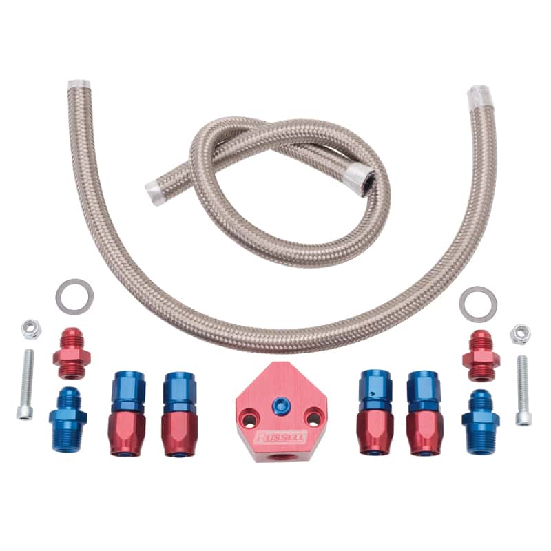 Russell — Russell Performance Edelbrock Tunnel Ram Kit for Performer Series Carbs
Carburetor Fuel Line - view 2