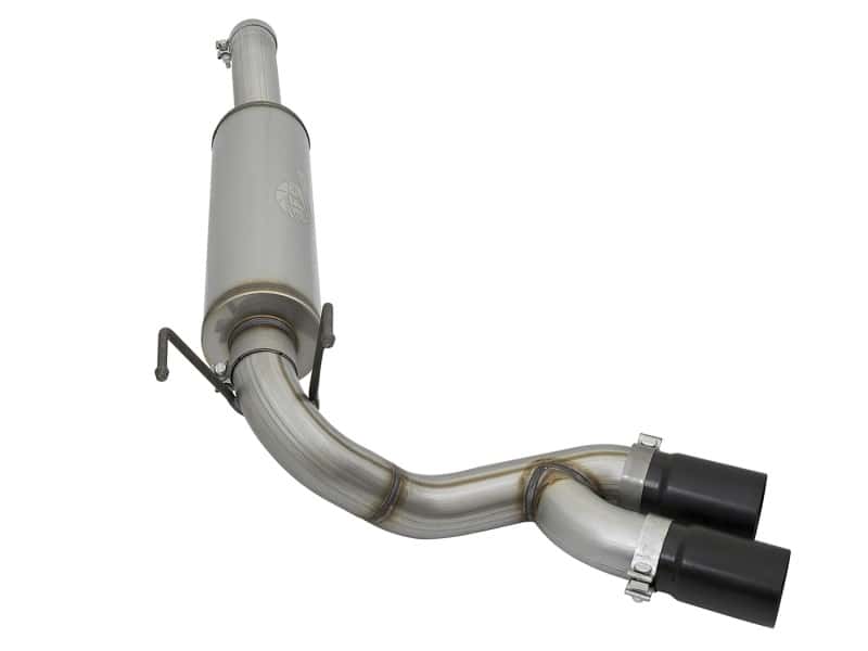 aFe — aFe Rebel Series 3-1/2in 409 SS Cat-Back Exhaust System w/Black Tip RAM 2500/3500 14-17 V8 6.4L
Rebel Series Exhaust - view 2