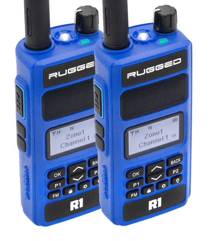 Rugged Radios — Rugged Radios 2 PACK - Rugged R1 - Business Band Two Way Handheld Radio - Digital and Analog - view 2
