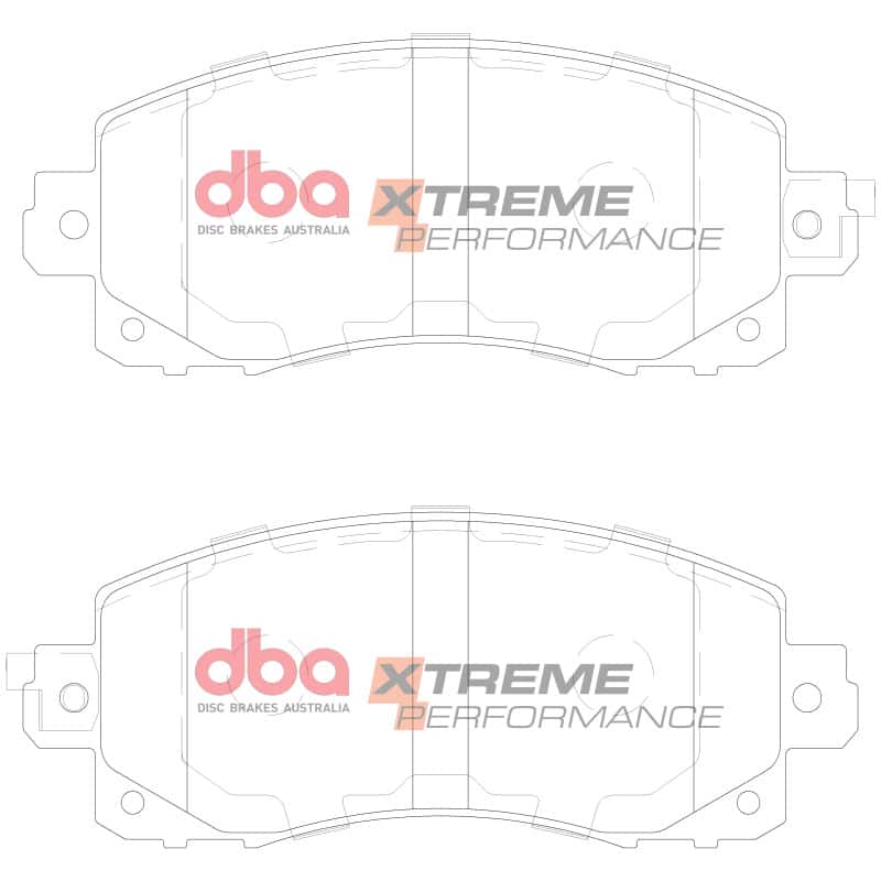 DBA — DBA 2018+ Subaru Impreza FB / 2018+ Forester FB20/FB25 Xtreme Performance Brake Pads
Brake Pad - view 1