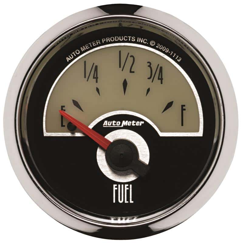 AutoMeter — AutoMeter Gauge Fuel Level 2-1/16in. 0 Ohm(e) to 90 Ohm(f) Elec Cruiser
GA 2" FUEL 0-90 CRUS - view 2