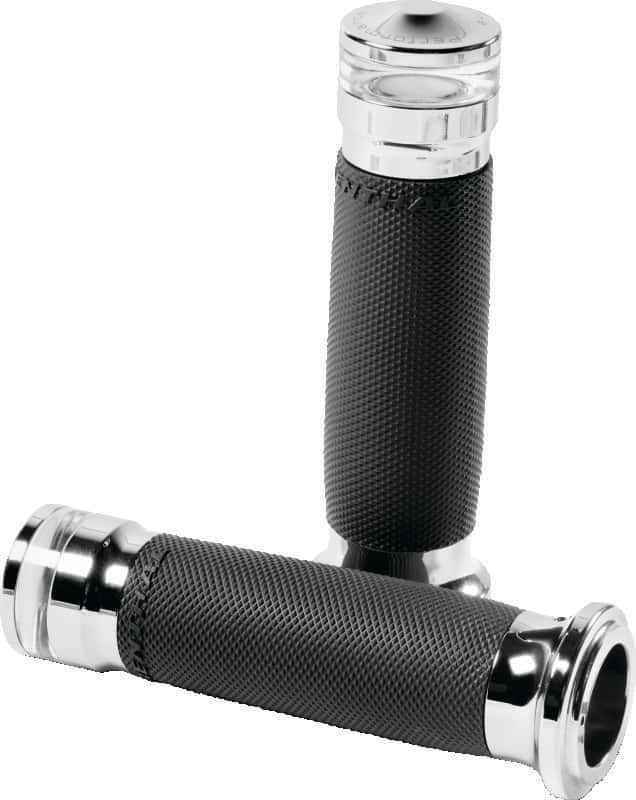 Performance Machine — Performance Machine Contour Led Handle Grip Set - Chrome - view 2