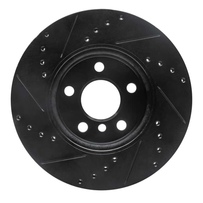R1 Concepts — R1 14-21 Mini Cooper Clubman Front Right Drilled & Slotted Black Brake Rotor
R1 Brake Rotor Drill - view 5