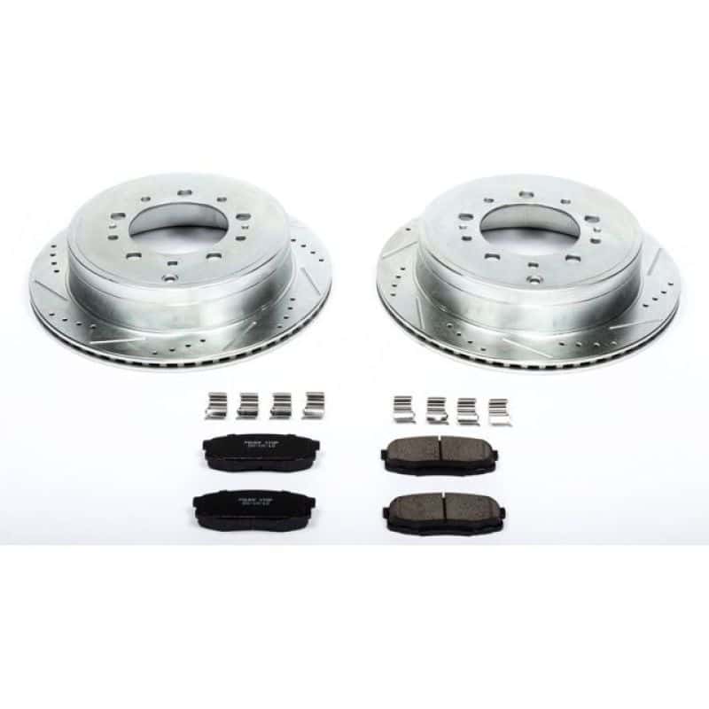 PowerStop — Power Stop 08-11 Lexus LX570 Rear Z23 Evolution Sport Brake Kit - view 1