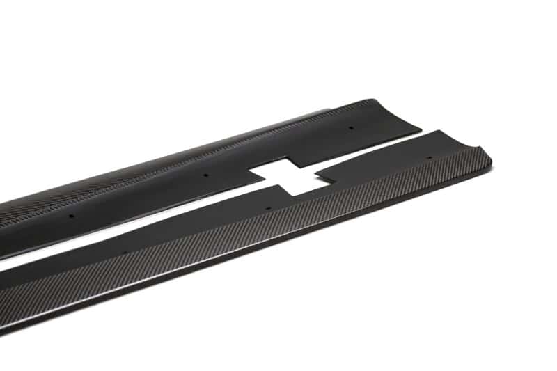 Anderson Composites — Anderson Composites 20-21 Dodge Charger Hellcat Type-MB Wide Body Rocker Panel Splitter
Carbon rocker panels - view 5