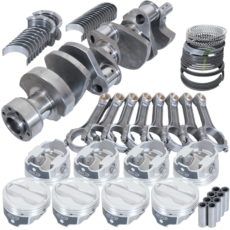 Eagle — Eagle Chevy LT1350 1Pc 3.750in Crank 6.000in I-Beam Rods -18cc 4.030in Pistons Rotating Assembly
Street & Strip Assy - view 1