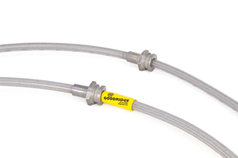 Goodridge — Goodridge 04-13 Mazda 3/Mazdaspeed3 Stainless Steel Brake Line Kit
Brake Hose Kit - view 4