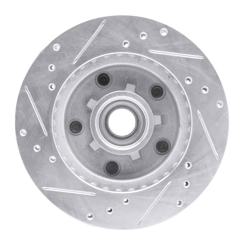 R1 Concepts — R1 1982-1995 Buick Regal Front Right Drilled & Slotted Silver Brake Rotor
R1 Brake Rotor Drill - view 5