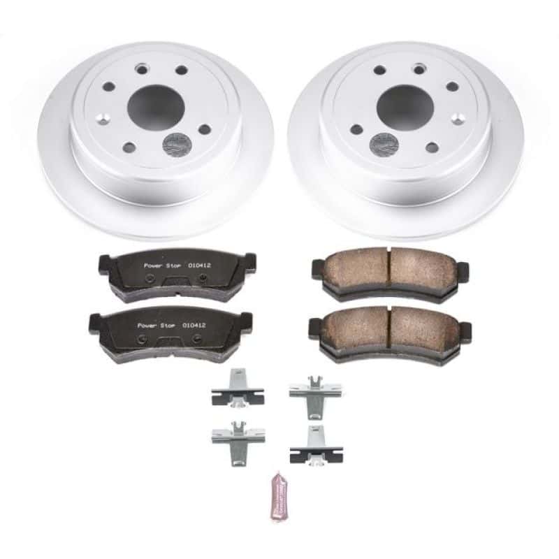 PowerStop — Power Stop 07-08 Suzuki Forenza Rear Z17 Evolution Geomet Coated Brake Kit - view 1