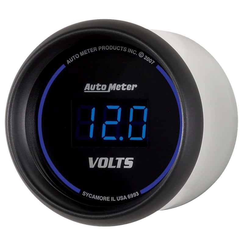 AutoMeter — Autometer Cobalt Digital 52.4mm Black Voltmeter
GA 2" VOLT 18V CBD - view 5