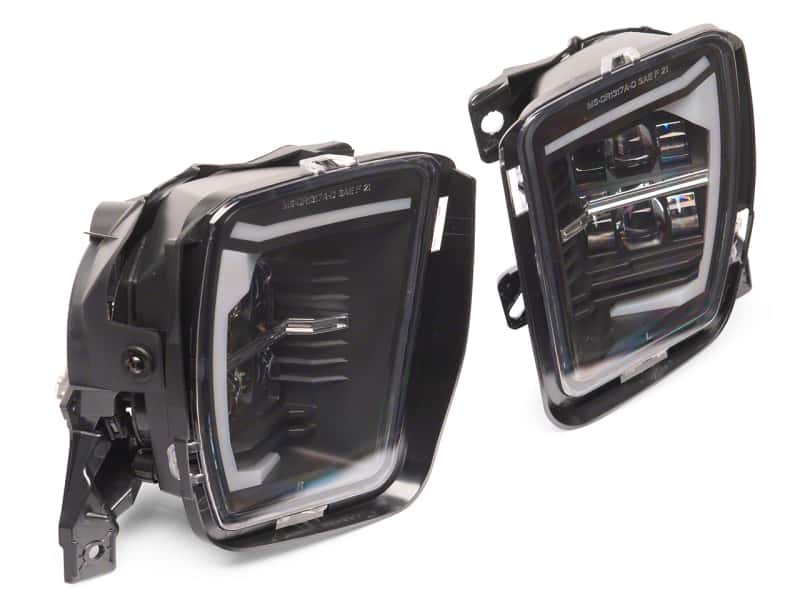 Raxiom — Raxiom 13-18 Dodge RAM 1500 Axial Series LED Fog Lights w/ DRL
Lights - view 1