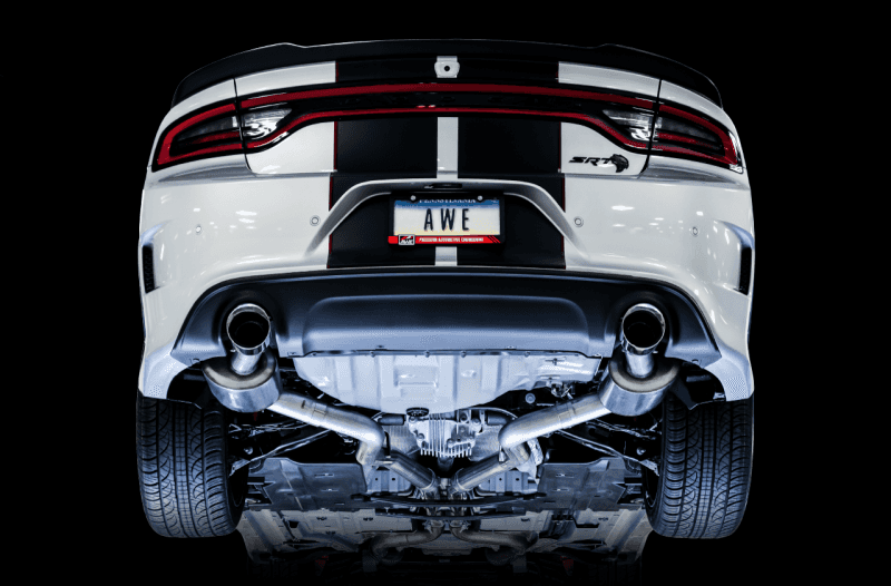 AWE Tuning — AWE Tuning 2015+ Dodge Charger 6.4L/6.2L SC Non-Resonated Touring Edition Exhaust - Silver Tips
Touring Exhaust - view 7