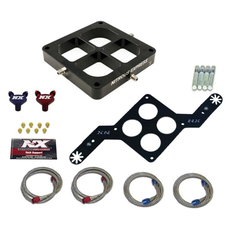 Nitrous Express — Nitrous Express Dominator Crossbar Nitrous Plate Conversion
Injector Plate
N2OSys - view 1