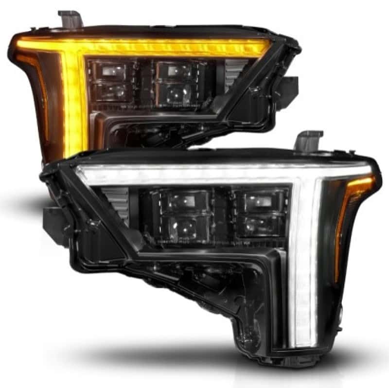 ANZO — ANZO 22-24 Toyota Tundra (w/Factory LED Refl.) Z-Series Full LED Proj Headlights - Driver Side ONLY - view 6
