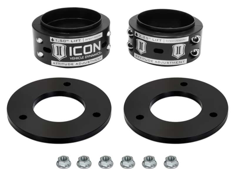ICON — ICON 17-20 Ford Raptor .5-2.25 AAC Leveling Kit
ATTITUDE ADJUST KIT - view 1
