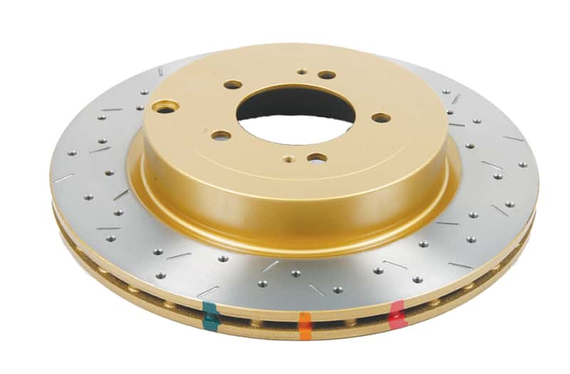 DBA — DBA 08+ EVO X Rear Drilled & Slotted 4000 Series Rotor
XS 4000 Series
Brake Rotor - view 1