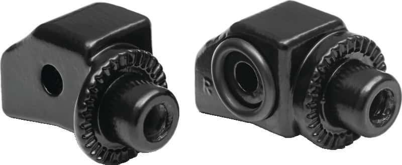 Kuryakyn — Kuryakyn Footpeg Adpt Rear S Bk Af Twin - view 1