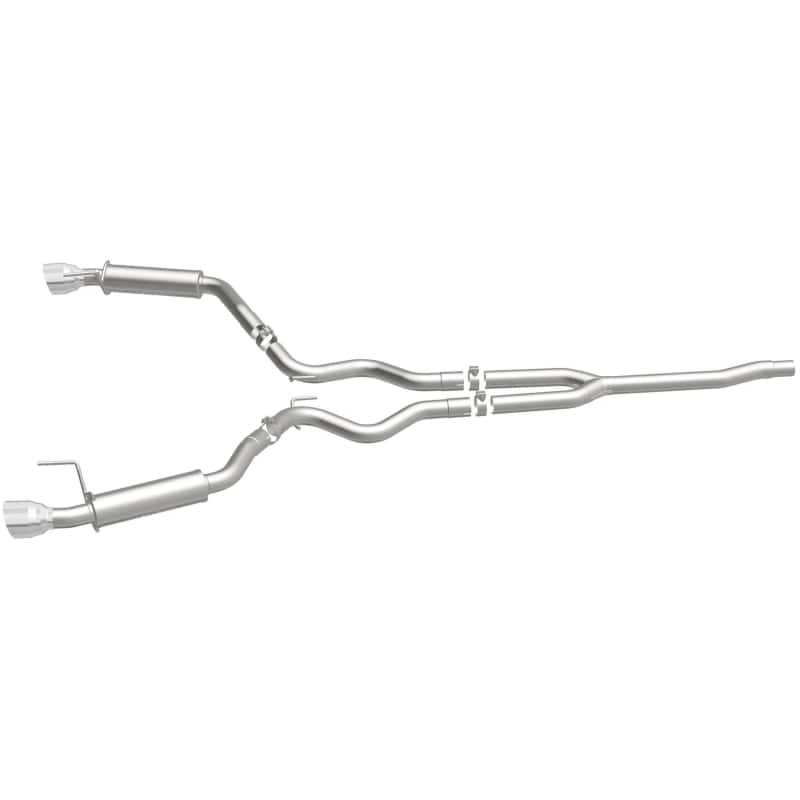 Magnaflow — MagnaFlow Cat-Back 15-16 Ford Mustang 2.3L L4 Competition SS 3in Dual Split Rear 4.5in Black Tips
Cat-Back - view 29