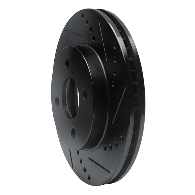 R1 Concepts — R1 03-10 Chevrolet Cobalt Front Right Drilled & Slotted Black Brake Rotor
R1 Brake Rotor Drill - view 2