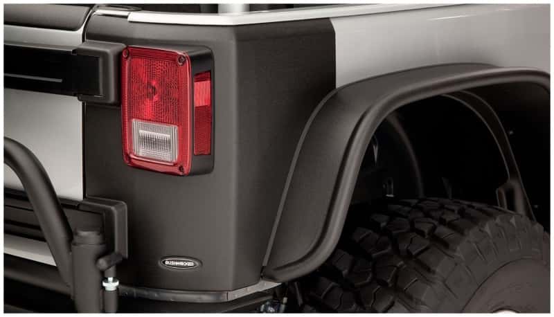 Bushwacker — Bushwacker 07-18 Jeep Wrangler Trail Armor Rear Corners - Black
Trail Armor - view 5