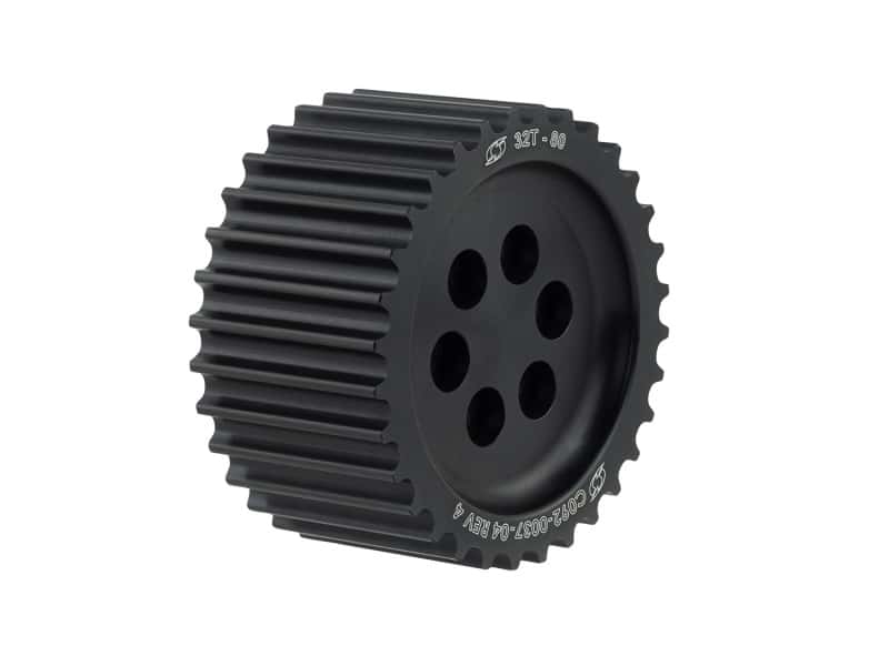 KraftWerks — KraftWerks Cogged Pulley - 80mm Cogged 64mm Width (32 TEETH GT2)
Supercharger Pulley - view 1