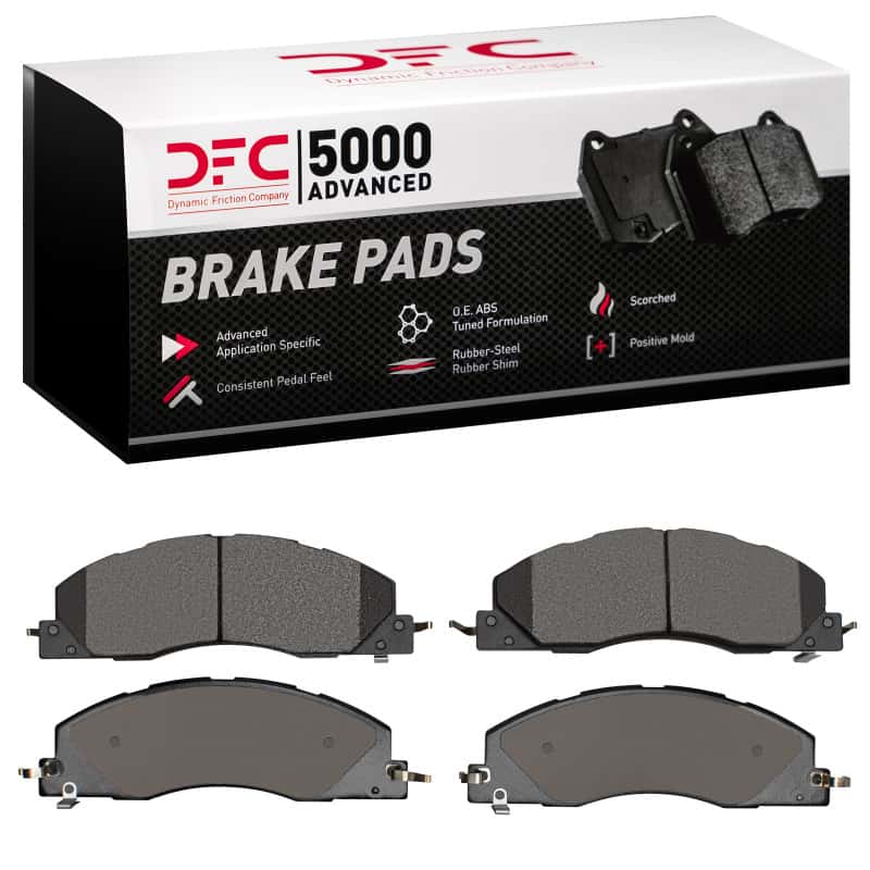 DFC — DFC 09-18 Dodge Ram 3500 Front 5000 Advanced Semi Metallic Brake Pads
DFC Brake Pad Set - view 1