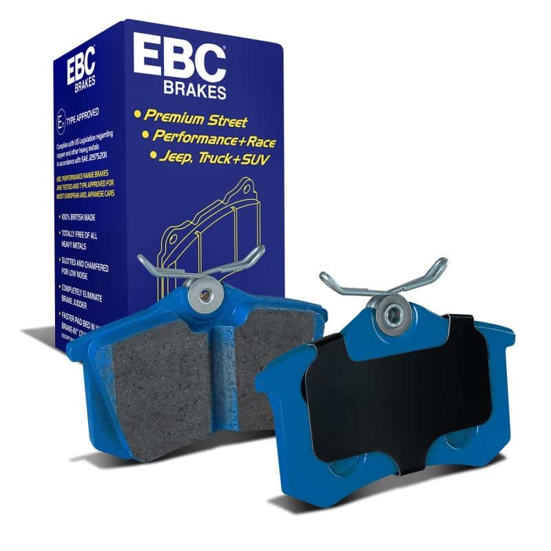 EBC — EBC 04-06 Audi TT Quattro 3.2 Bluestuff Rear Brake Pads
Disc Brake Pad - view 2