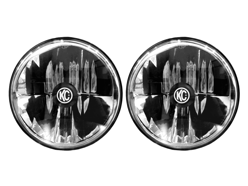 KC HiLiTES — KC HiLiTES 07-18 Jeep JK (Not for Rubicon/Sahara) 7in. Gravity LED DOT Headlight (Pair Pack System)
Gravity LEDs - view 3