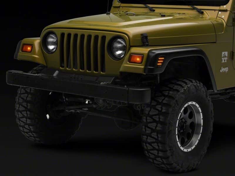 Raxiom — Raxiom 97-06 Jeep Wrangler TJ Axial Series LED Side Marker Lamps- Smoked
Lights - view 6