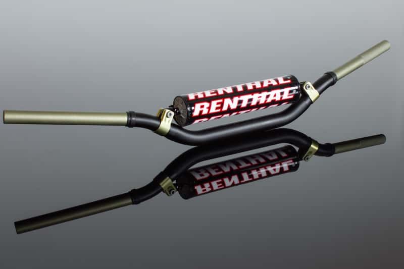 Renthal — Renthal 09-12 KTM SX/SX-F/ 06-13 Suzuki RM/RMZ/ 18-21 Yamaha YZ-F 7/8 Twinwall Handlebar - Black - view 2